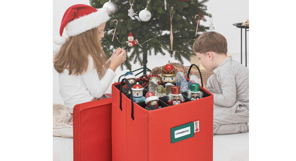 christmas storage ideas, Christmas Nutcracker and Figurine Storage Box